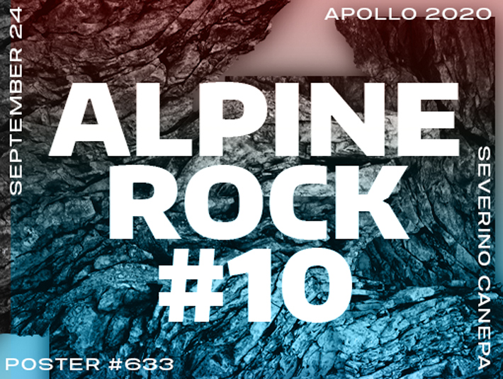 Overview of the graphic design number 633 named Alpine Rock 10