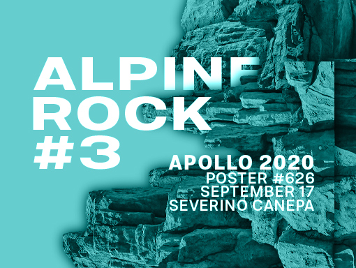 Overview of the poster creation 626 named Alpine Rock 3