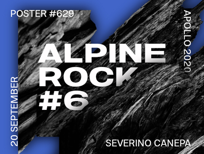 Presentation of the digital art number 629 Alpine Rock 6