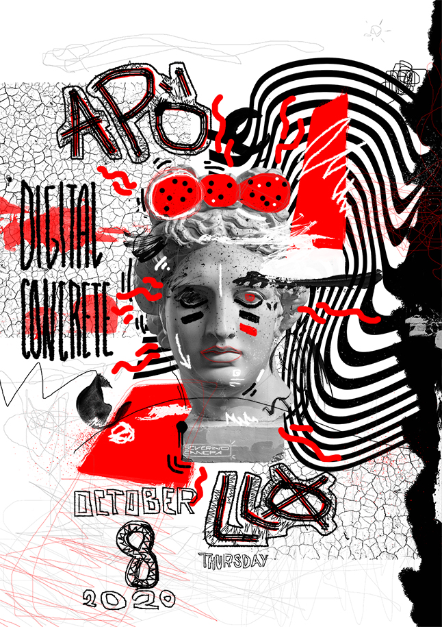 Digital Concrete #4 Poster #647 - Severino Canepa