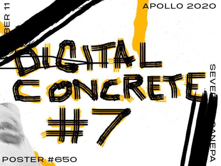 Overview of the grunge and magical design number 650 named Digital Concrete 7