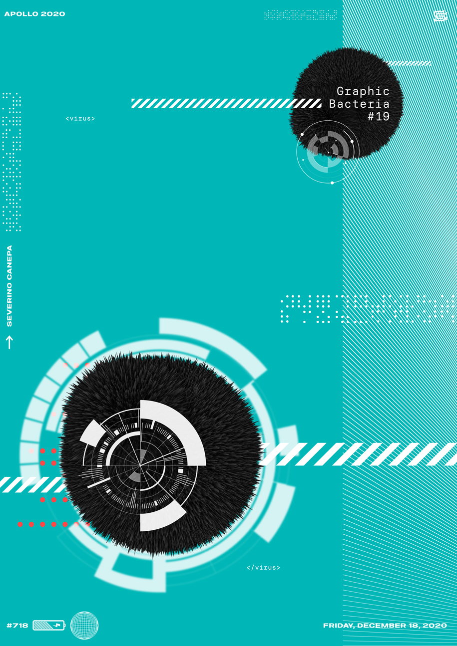 Visual creation inspired by futuristic movies interface