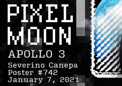 Pixel Moon #2 Poster #742