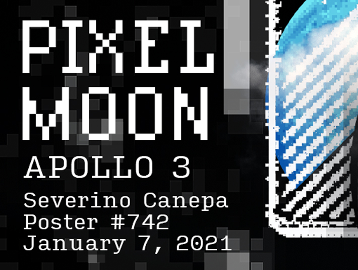 Poster presentation number 742 named Pixel Moon 2