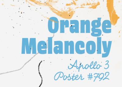 Orange Melancholy Poster #792
