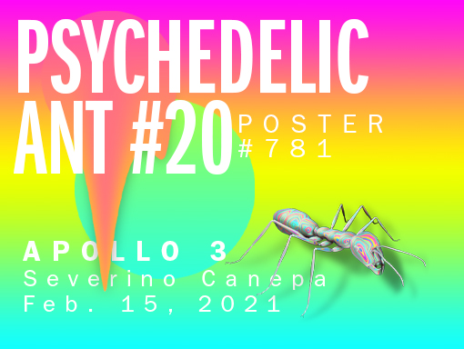 Introduction image of the poster creation number 781 named Psychedelic Ant 20