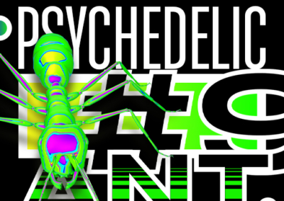 Psychedelic Ant #9 Poster #770