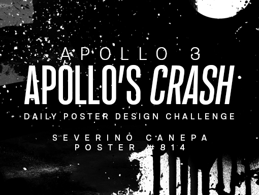 Digital presentation of the poster number 814 named Apollo's Crash