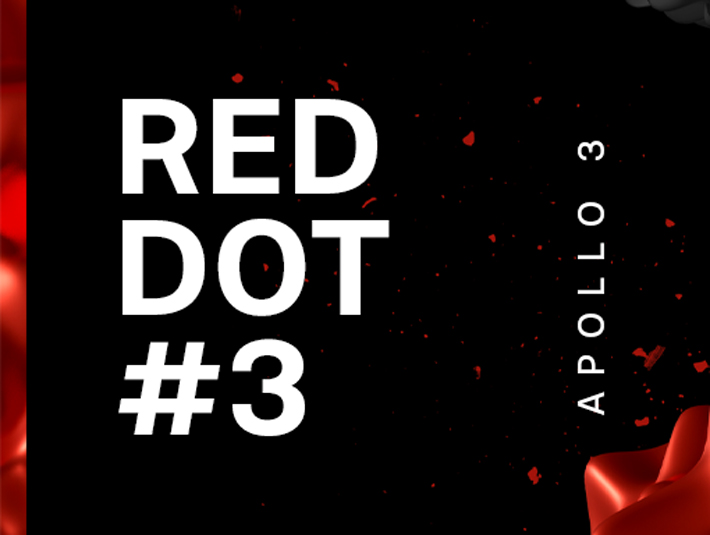 Poster design number 830 named Red Dot 3