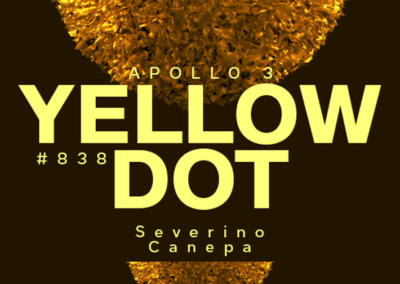 Yellow Dot Poster #838