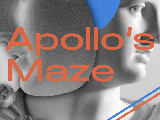 Visual creation made with Apollo's statue photographs