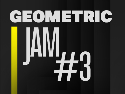 Overview of the poster design number 893 named Geometric Jam 3