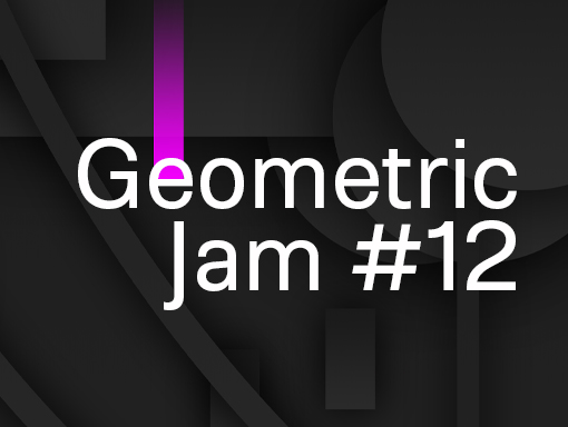 Presentation of the digital creation number 903 named Geometric Jam 12