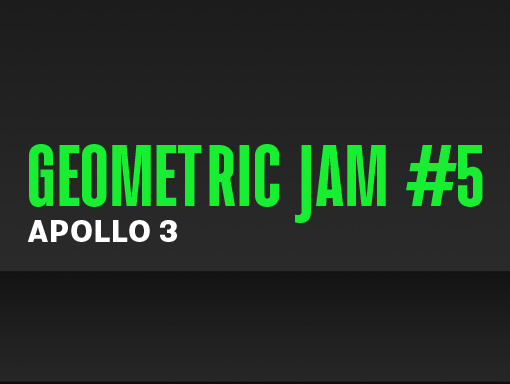 Visual overview of the poster number 894 named Geometric Jam 4