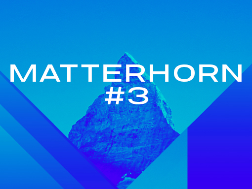 Overview of the poster number three of the mini-series Matterhorn