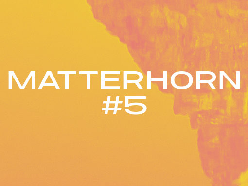 Presentation image of the poster creation number five titled Matterhorn 5