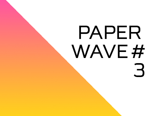 Poster presentation number 950 named Paper Wave 13