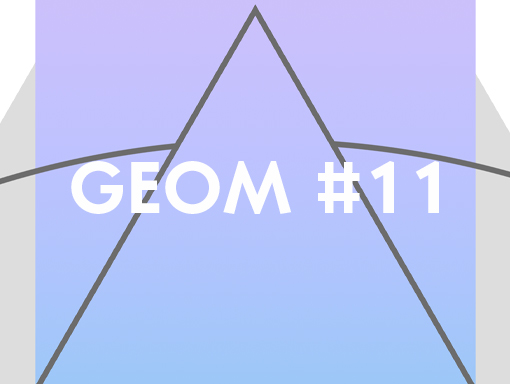 Presentation number 988 named Geom 11 made with geometric shapes