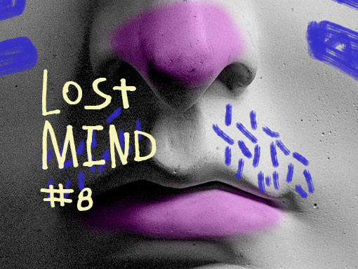 Overview of the poster design number 1074 named Lost Mind 8