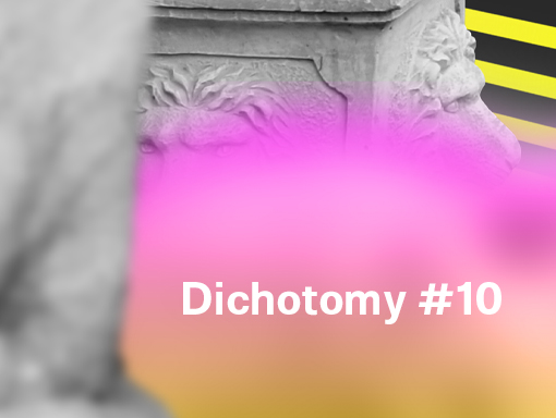 Overview of the graphic qualities of poster number 1145 named Dichotomy 10