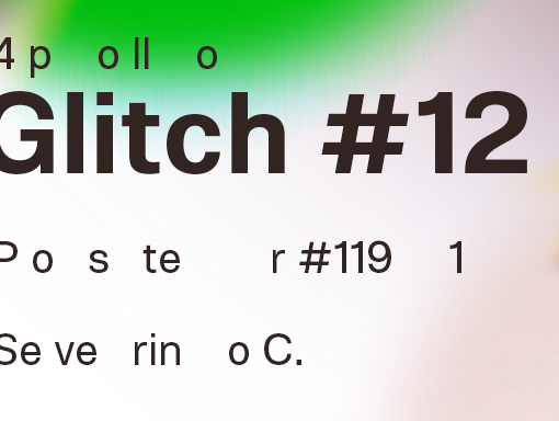 Poster design number 1192 named Glitch 12