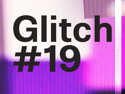 Digital presentation of the poster number 1199 named Glitch 19