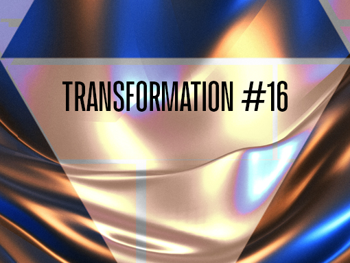 Presentation of the poster creation number 1305 named Transformation 16