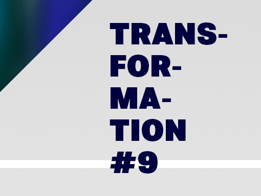 Presentation of the poster number 1298 named Transformation 9