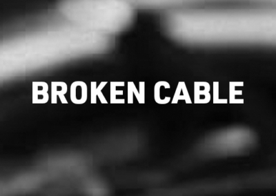 Broken Cable Poster #1329