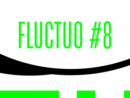 Presentation of Flucto 8 a digital creation made with vector and typography