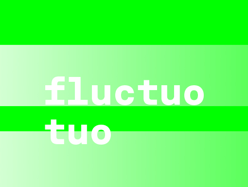 Presentation of the poster number 1334 named Fluctuo Tuo