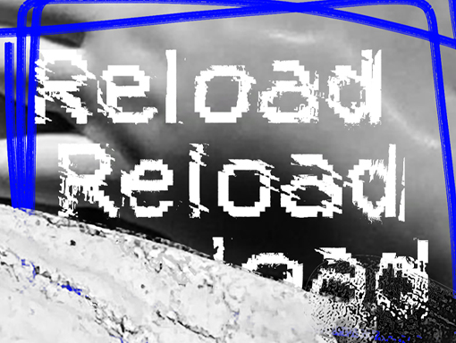 Presentation of the digital collage number 1379 named Reload 27