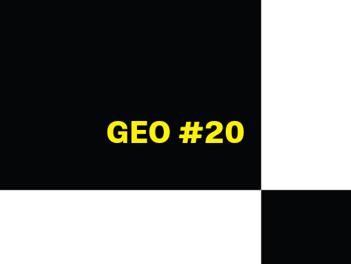 Presentation of the visual artwork number 1435 named Geo 20