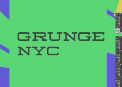 Grunge NYC Poster #1415