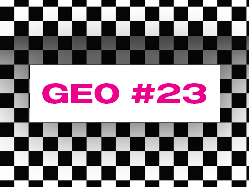 Presentation of the visual artwork number 1438 named Geo 23