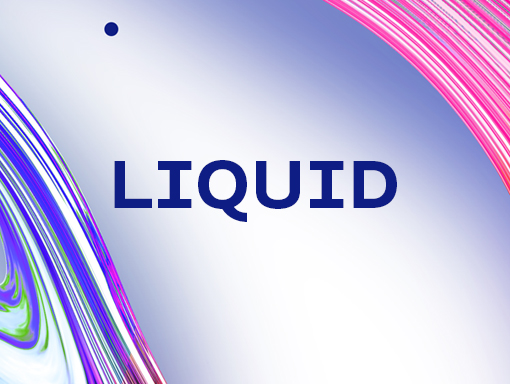 Presentation of the digital artwork number 1470 named Liquid