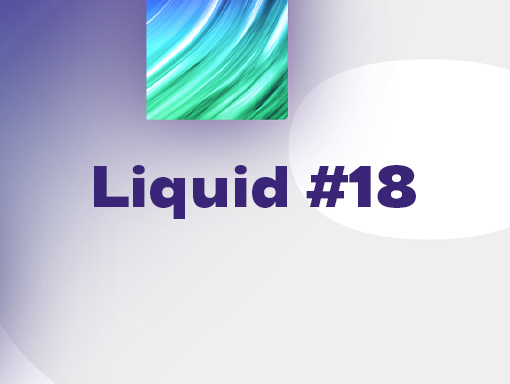 Overview of the graphic qualities of poster number 1487 named Liquid 18