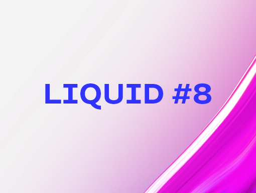 Presentation of the poster creation number 1477 named Liquid 8