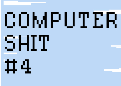 Computer Shit #4 Poster #1519