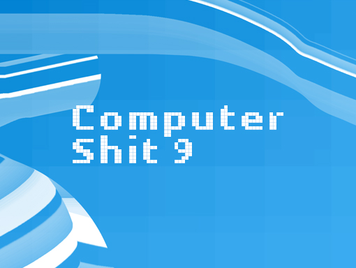 Presentation of the poster number 1524 titled Computer Shit 9