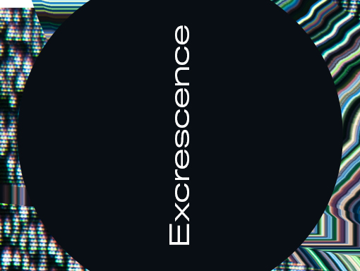 Presentation of the digital creation number 1548 named Excrescence