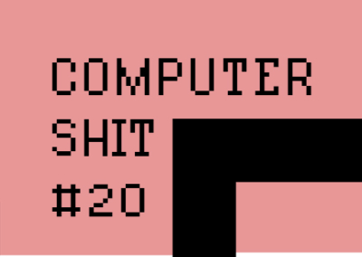 Computer Shit #20 Poster #1536