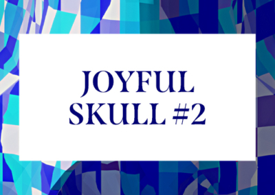 Poster #1571 Joyful Skull #2