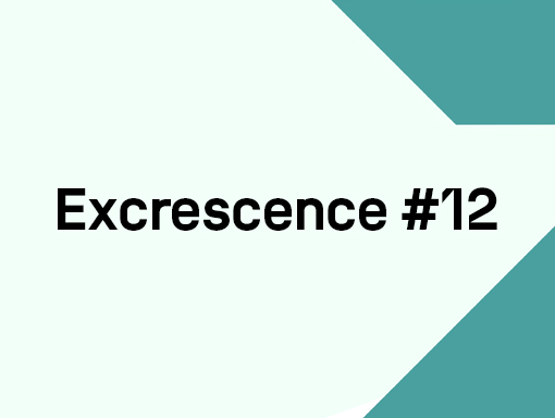 Presentation of the poster number 1560 named Excrescence 12