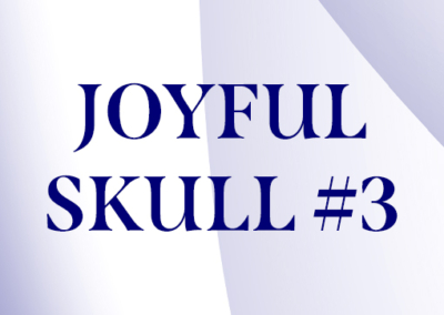 Poster #1572 Joyful Skull #3