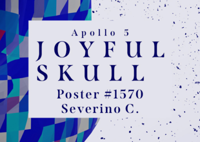 Poster #1570 Joyful Skull