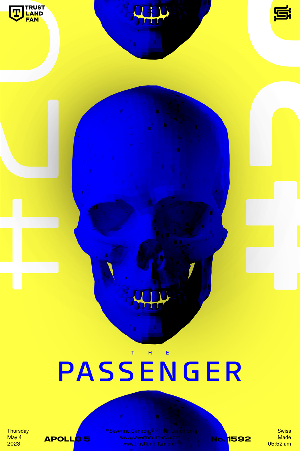 The last poster of the mini-series named The Passenger 20