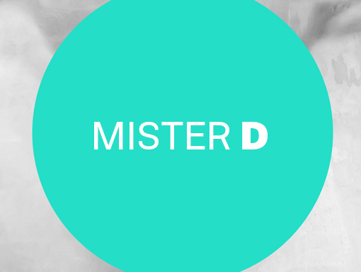 Presentation of the poster number 1595, titled Mister D