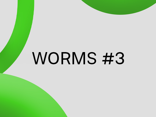 Visual presentation of poster number 1617, titled Worms 3