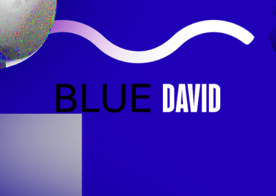 Blue David Poster #1622
